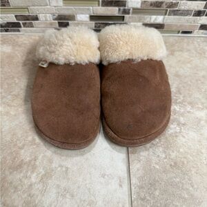Women’s Staheekum Suede and Australian Sheepskin Slippers